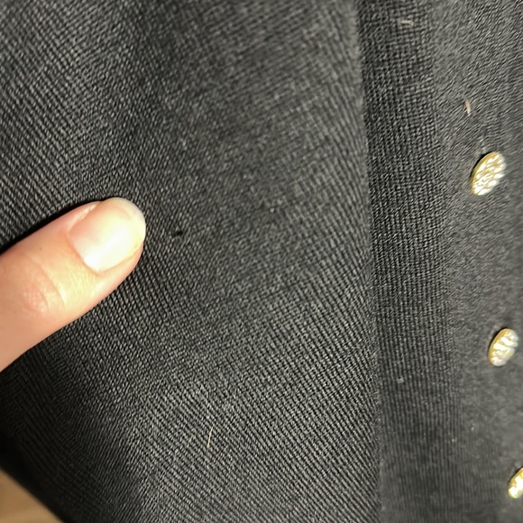 Talbots Women’s Merino Wool Cardigan with Sparkly Gold Buttons - Picture 5 of 5